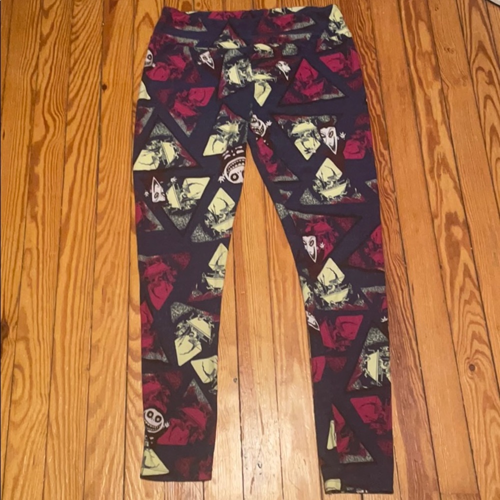 Lularoe nightmare before Xmas leggings